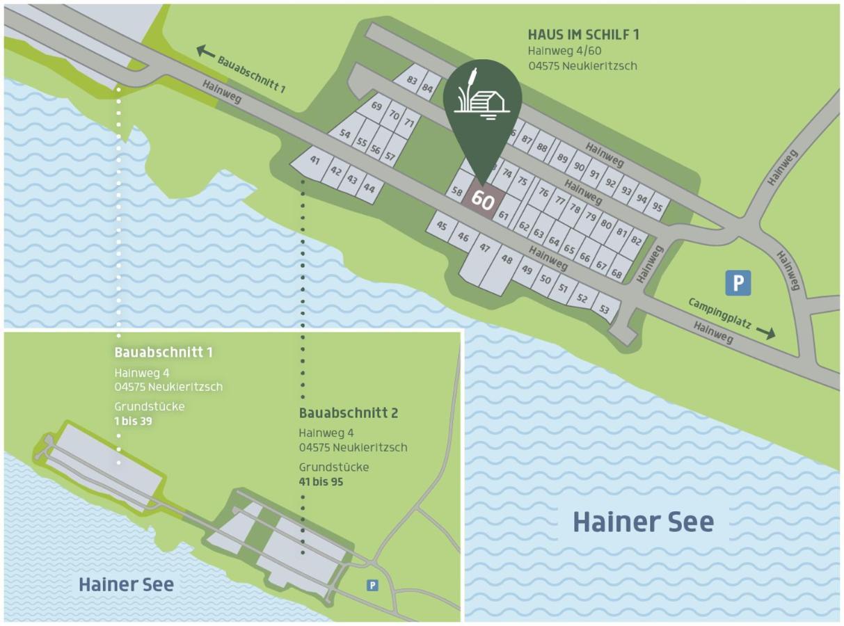 Haus Im Schilf 1 - Ferienwohnungen Am Hainer See Bei Leipzig Neukieritzsch Ngoại thất bức ảnh