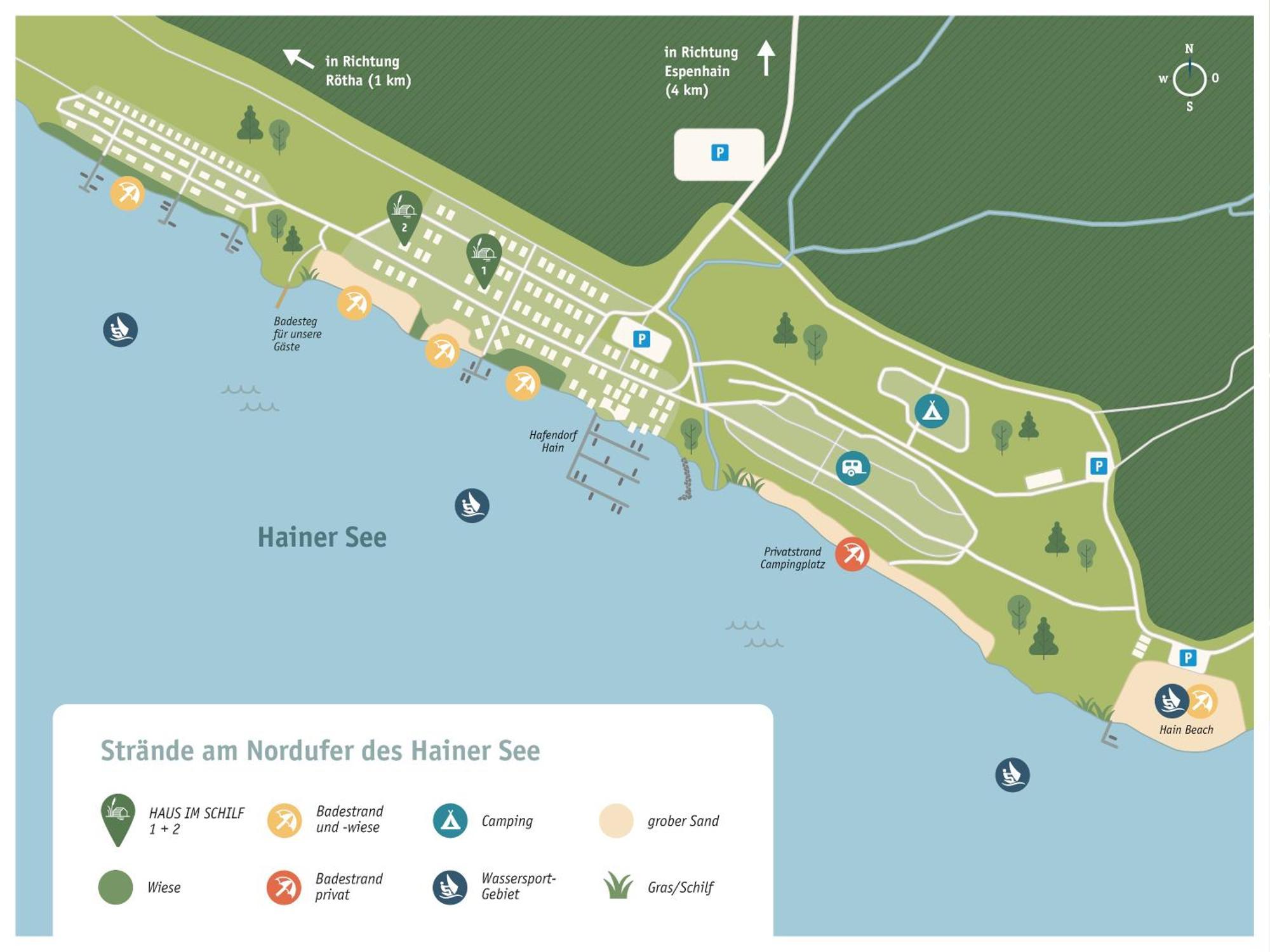 Haus Im Schilf 1 - Ferienwohnungen Am Hainer See Bei Leipzig Neukieritzsch Ngoại thất bức ảnh