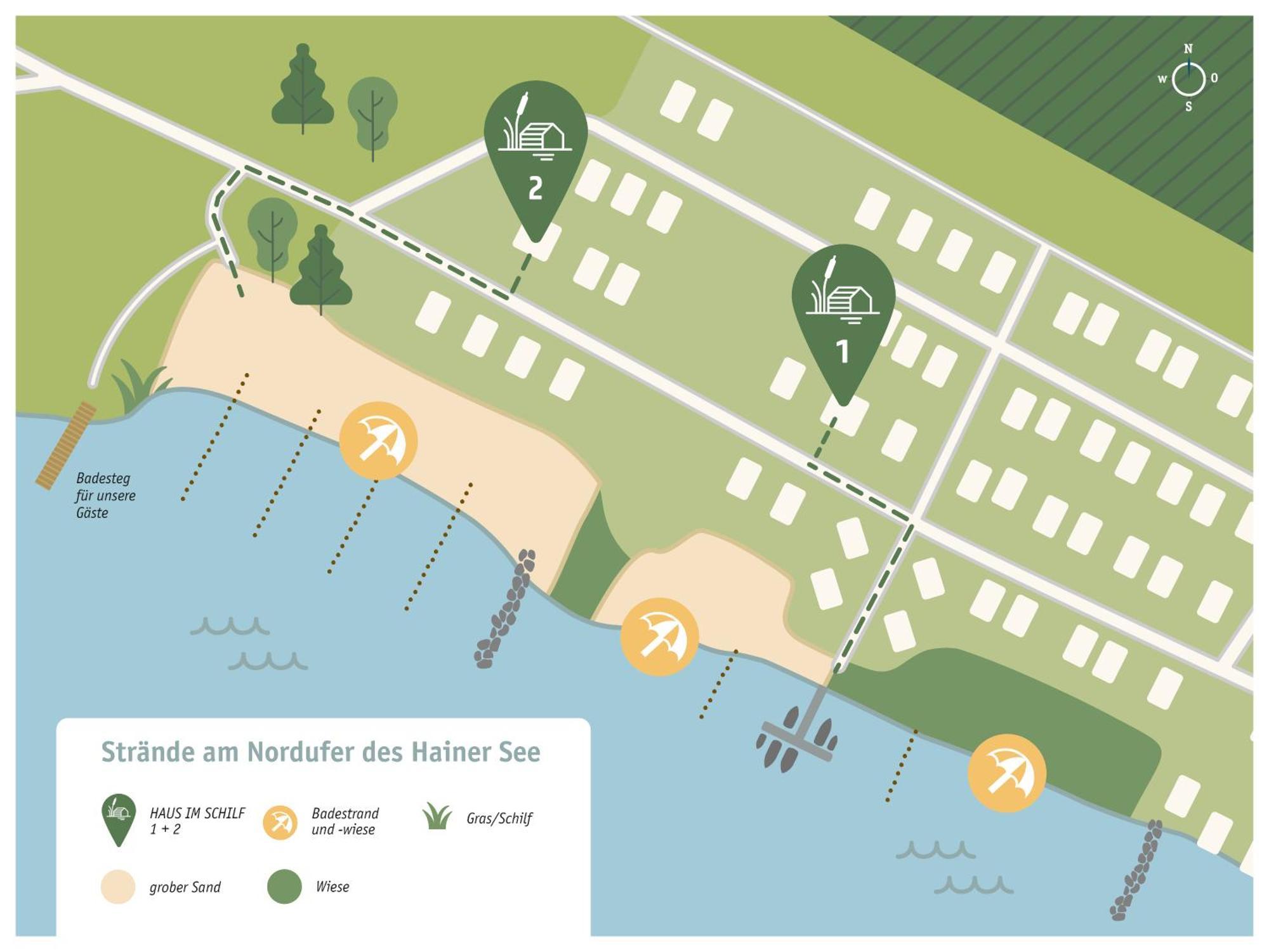 Haus Im Schilf 1 - Ferienwohnungen Am Hainer See Bei Leipzig Neukieritzsch Ngoại thất bức ảnh